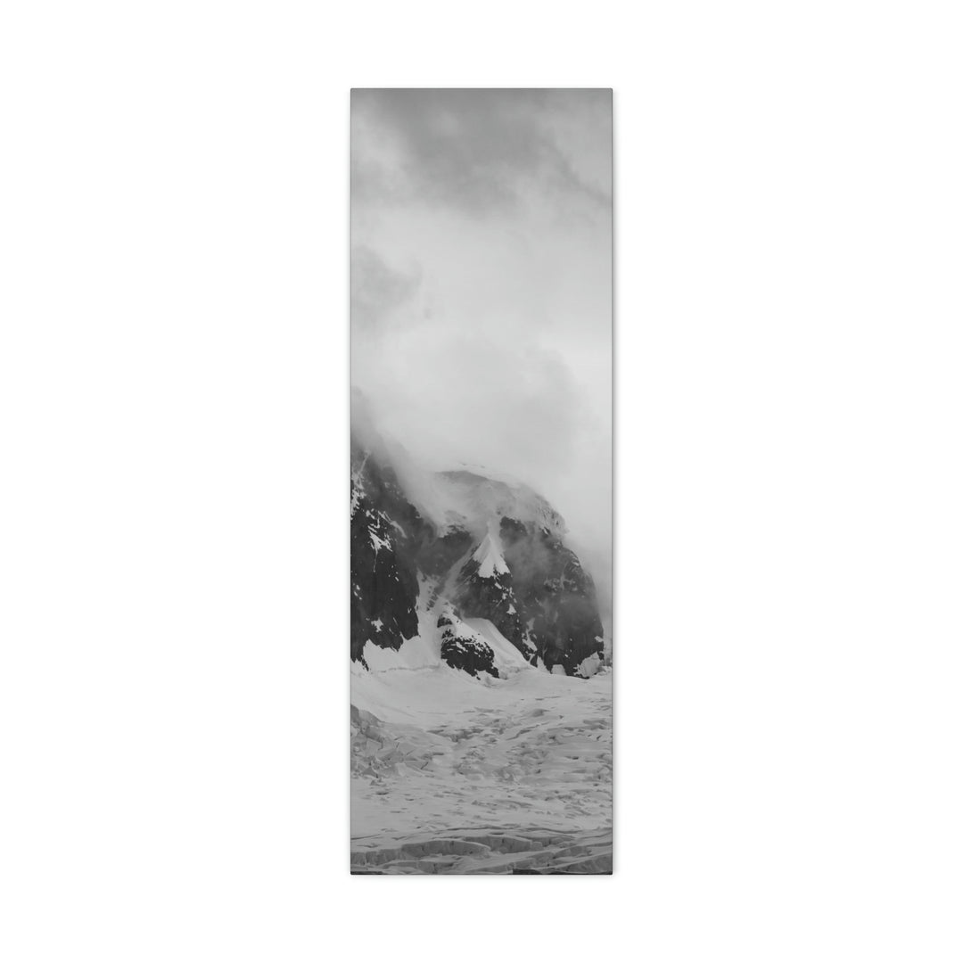 The Mist Descends in Black and White - Canvas