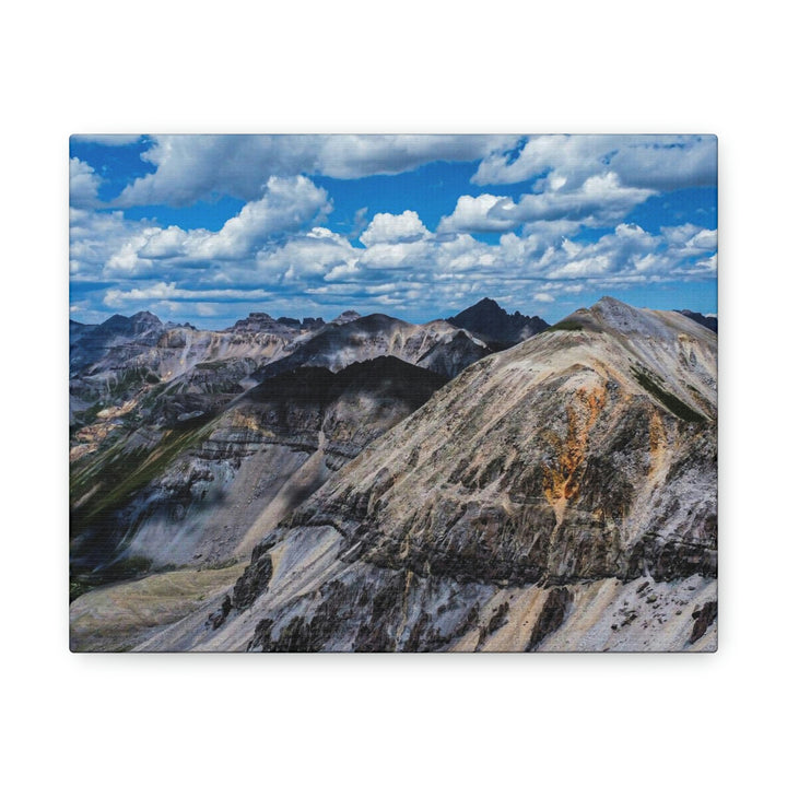 Imogene Pass From the Air - Canvas