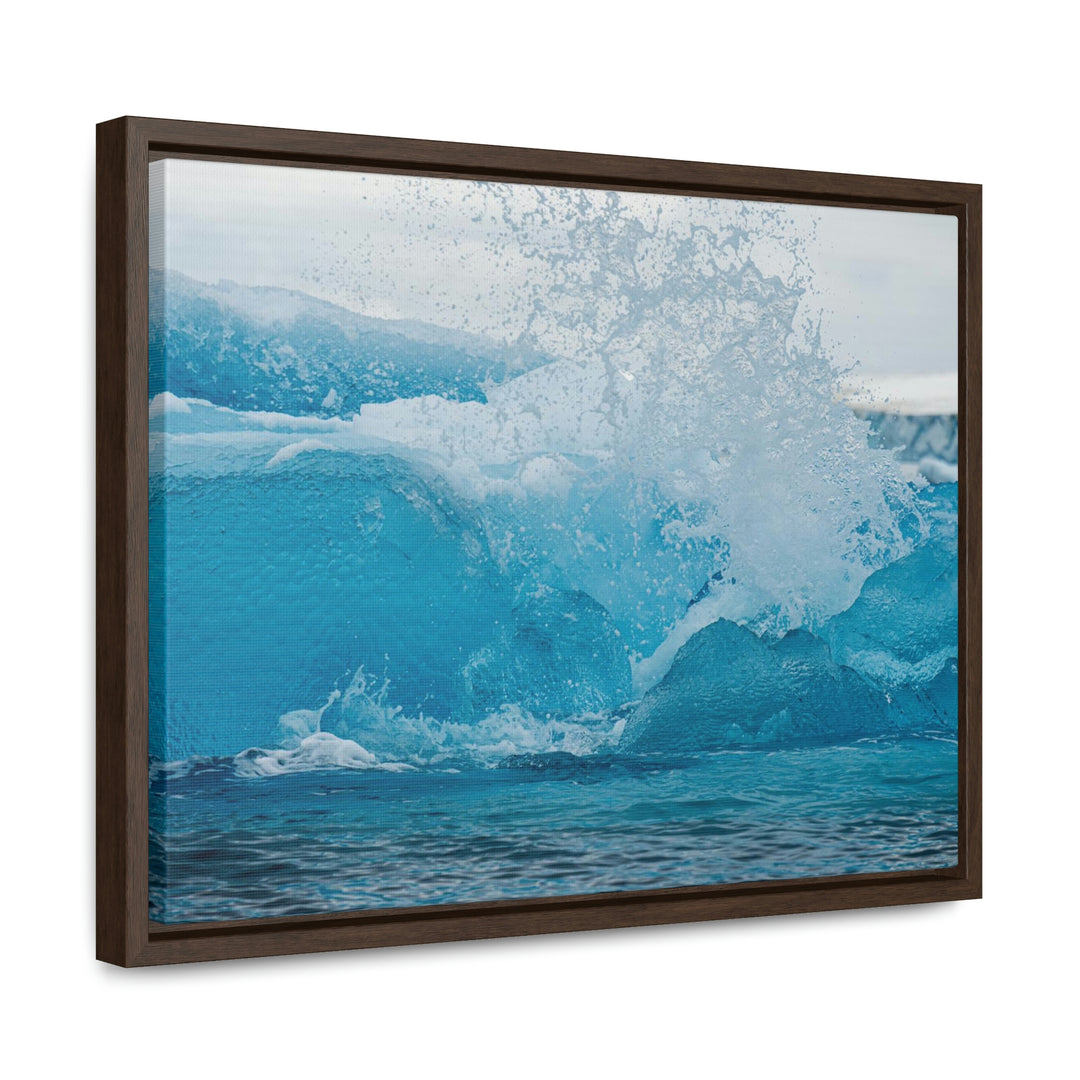 Freezing Splash - Canvas with Frame