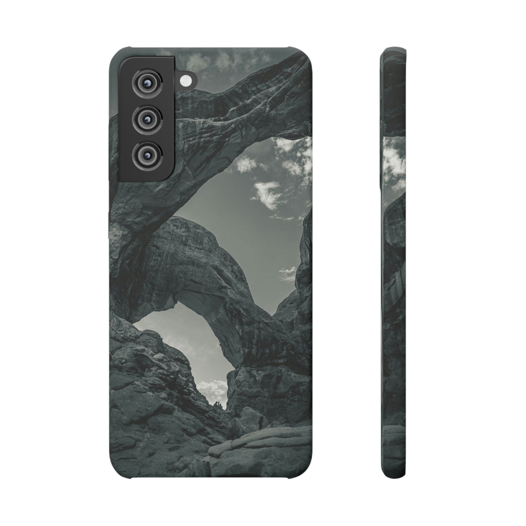 Natural Frames Part 4 in Black and White - Phone Case