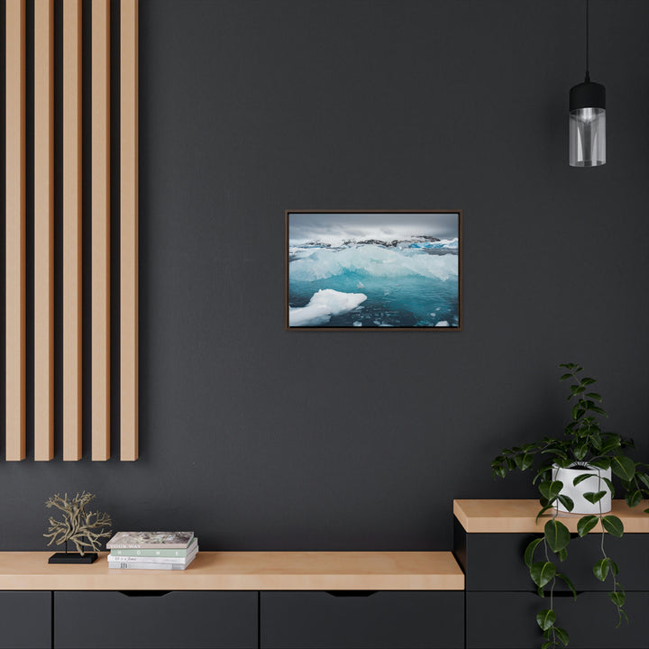 Floating Ice - Canvas with Frame