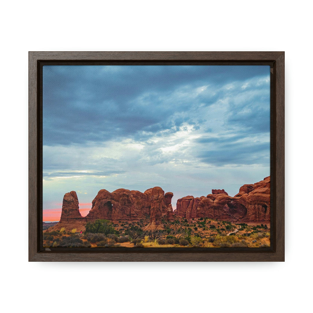 Arches at Sunset - Canvas with Frame