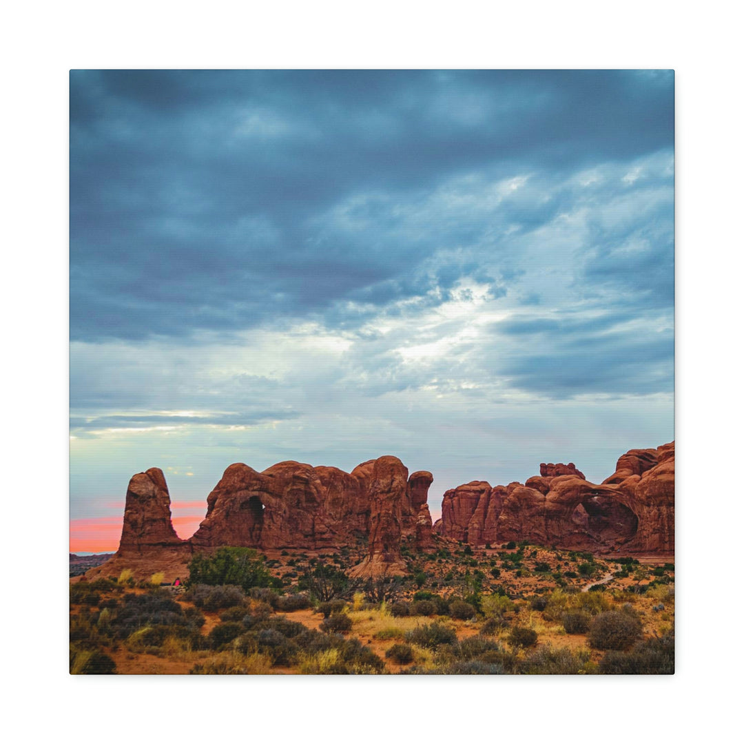 Arches at Sunset - Canvas