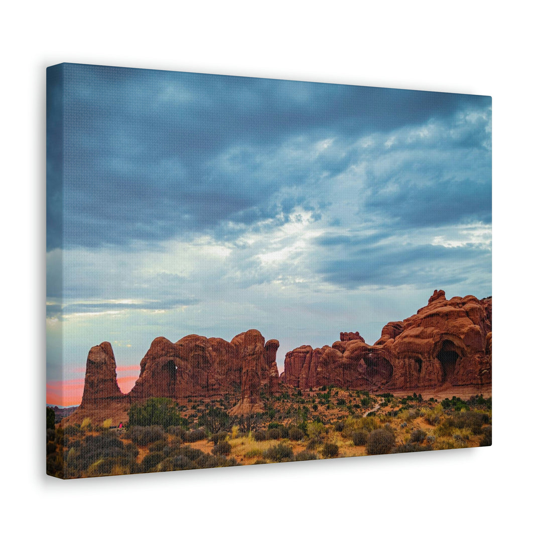 Arches at Sunset - Canvas