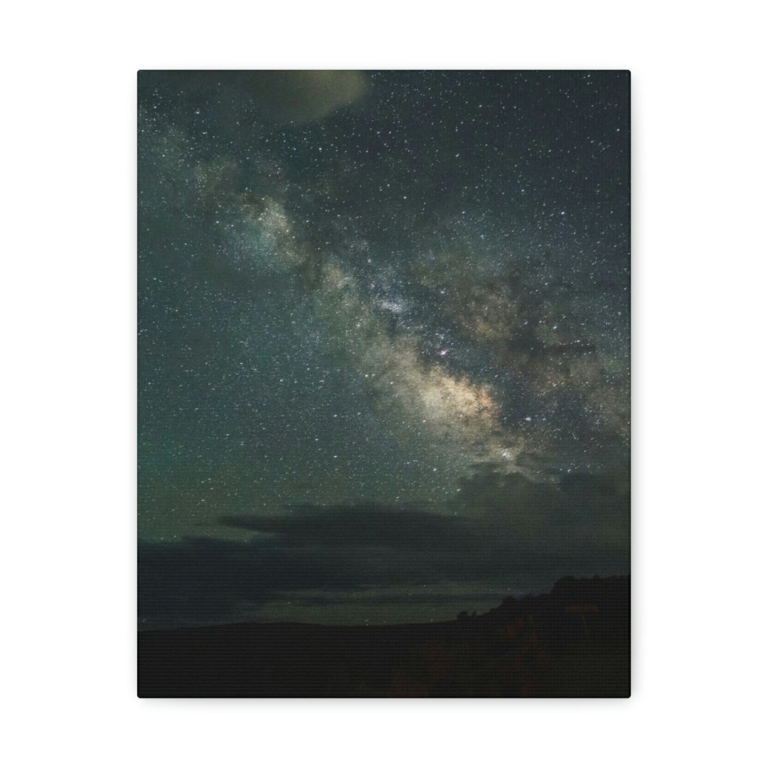 Milky Way Through the Clouds Part 2 - Canvas