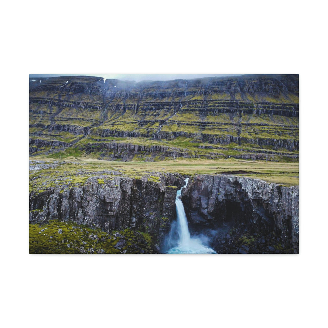 A Remote Waterfall - Canvas