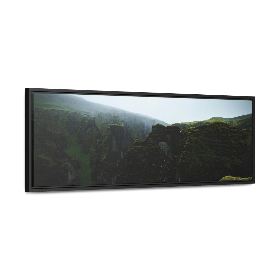 Mystical Canyon - Canvas with Frame