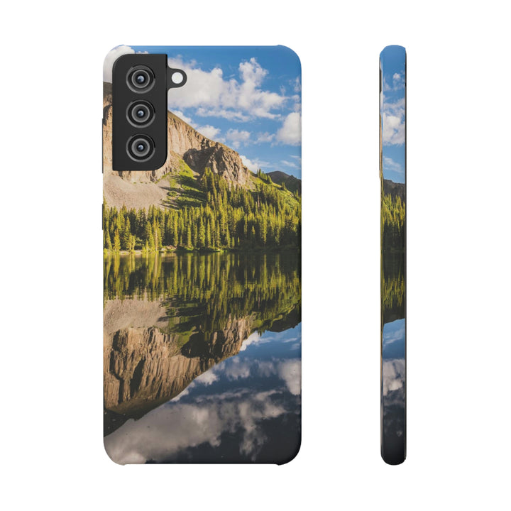 Mountain Scene Reflected - Phone Case