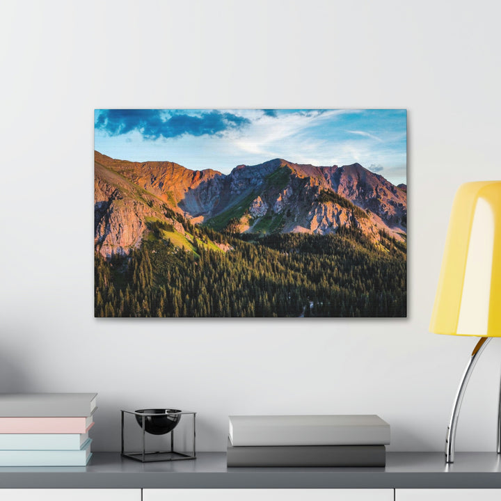 Fading Mountain Light - Canvas