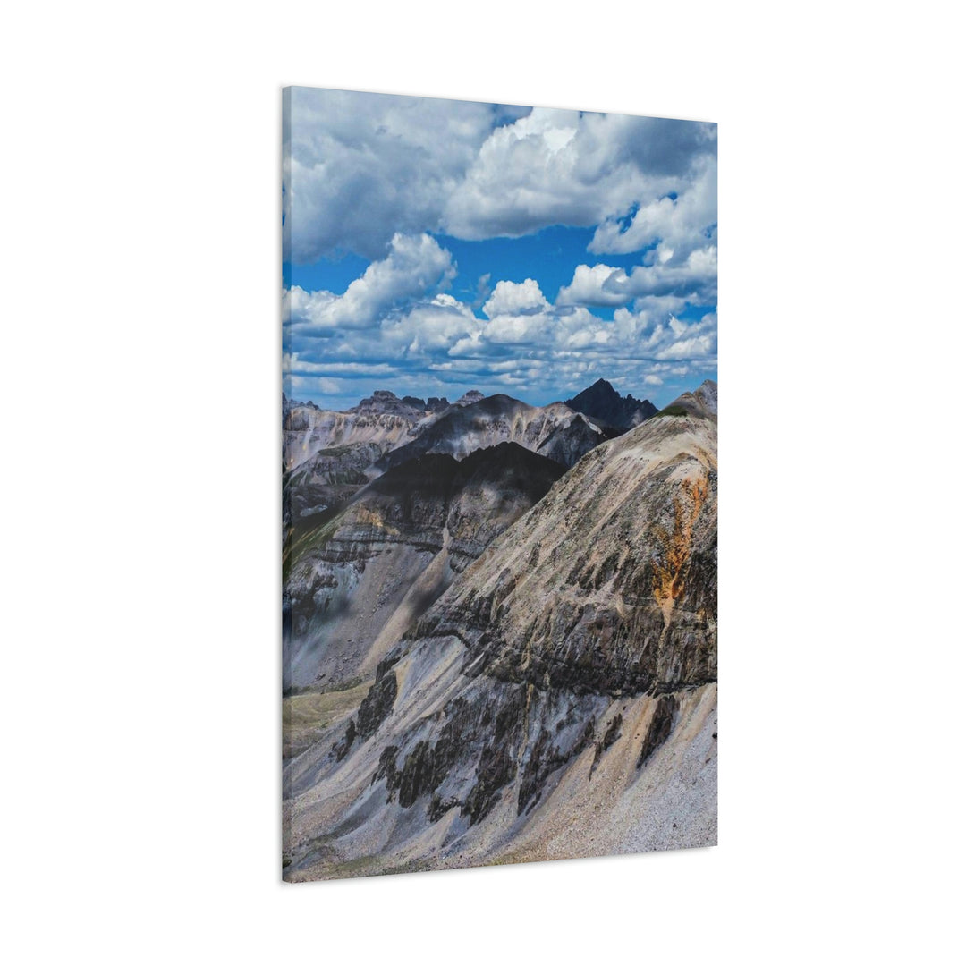 Imogene Pass From the Air - Canvas