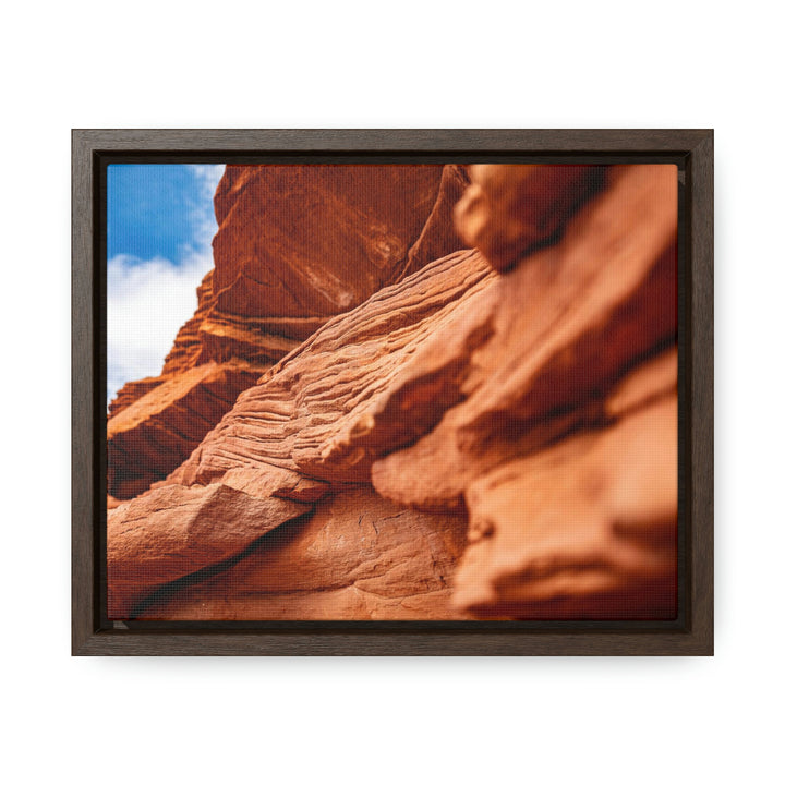 Layers of Rock - Canvas with Frame