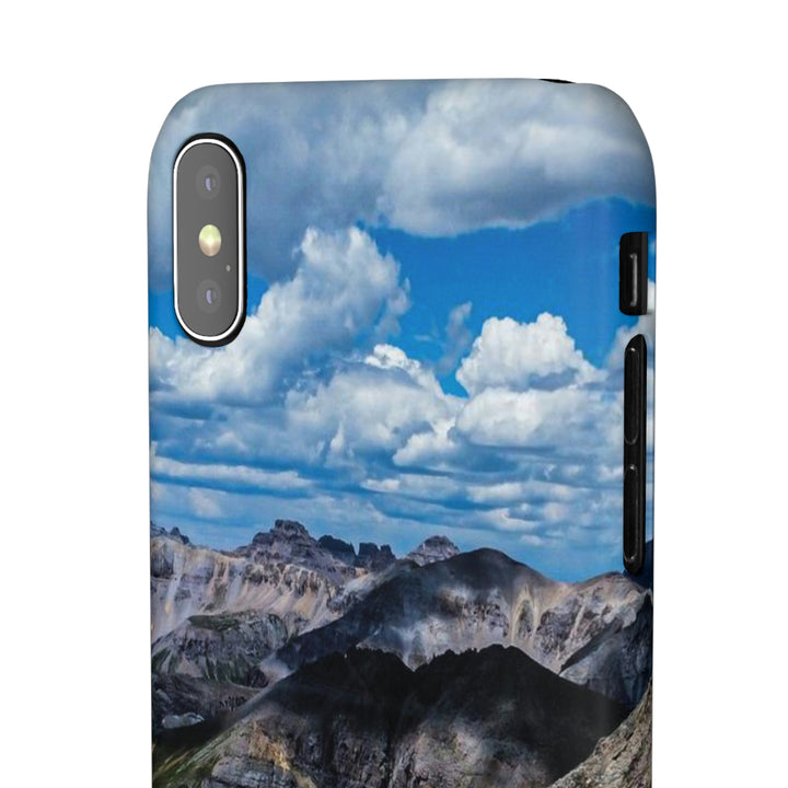 Imogene Pass From the Air - Phone Case