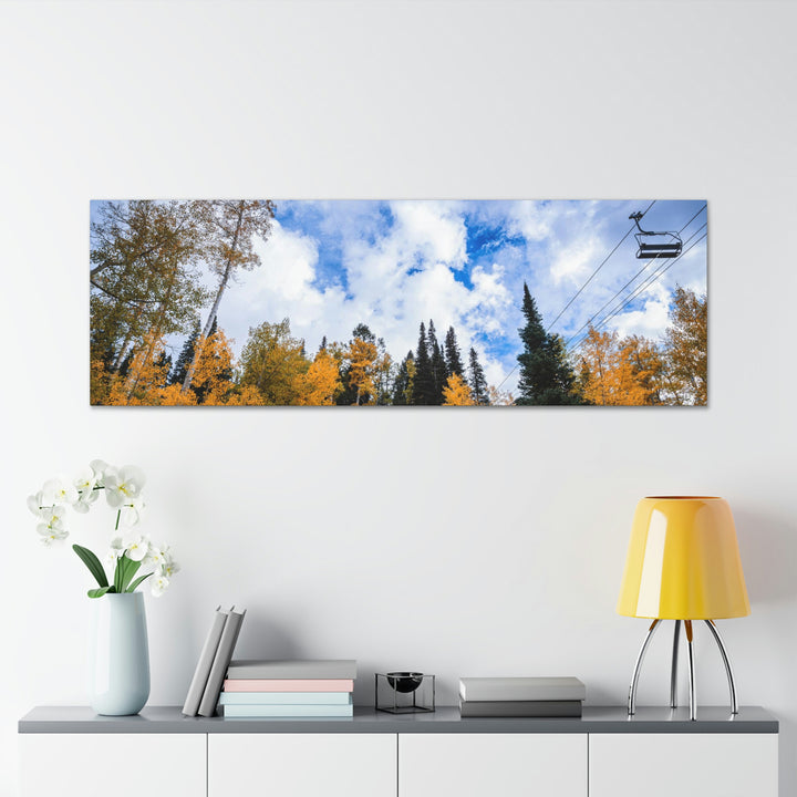 Chairlift in Suspension - Canvas