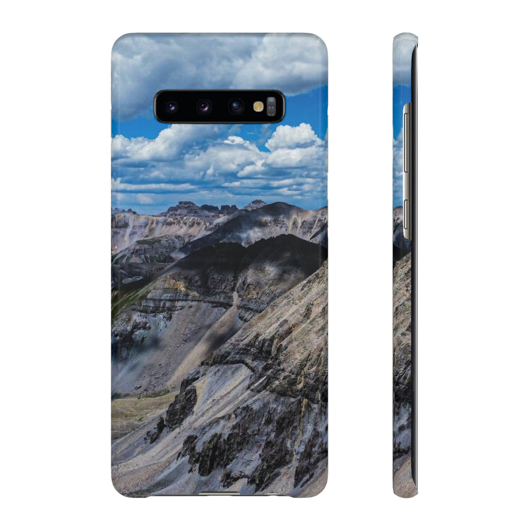 Imogene Pass From the Air - Phone Case