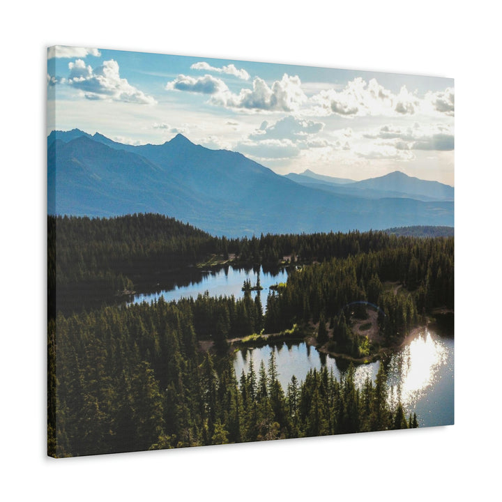 Cool Mountain Lakes - Canvas