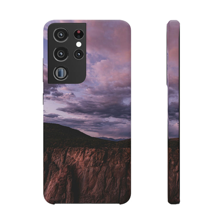 Painted Wall at Sunset Part 3 - Phone Case