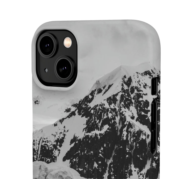 Reflected Calm in Black and White - Phone Case