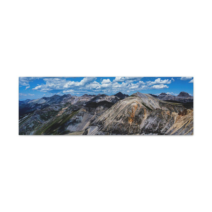 Imogene Pass From the Air - Canvas