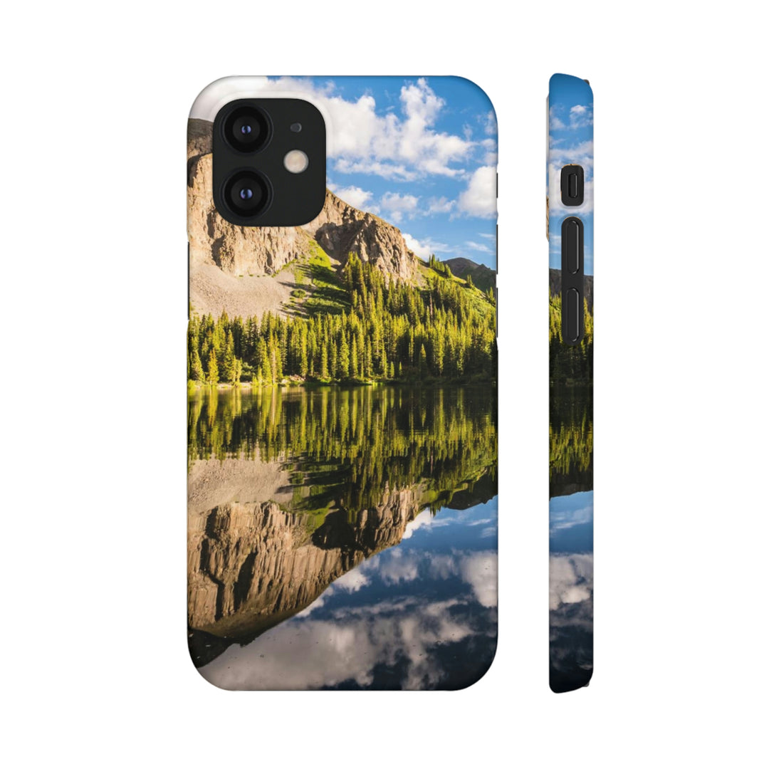 Mountain Scene Reflected - Phone Case