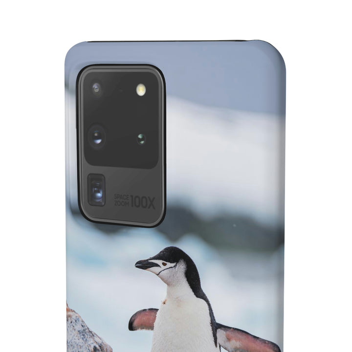 Stretched Penguin - Phone Case