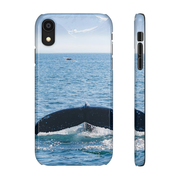 A Whale and A Mountain - Phone Case