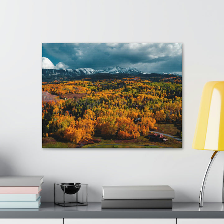 Golds of Autumn - Canvas