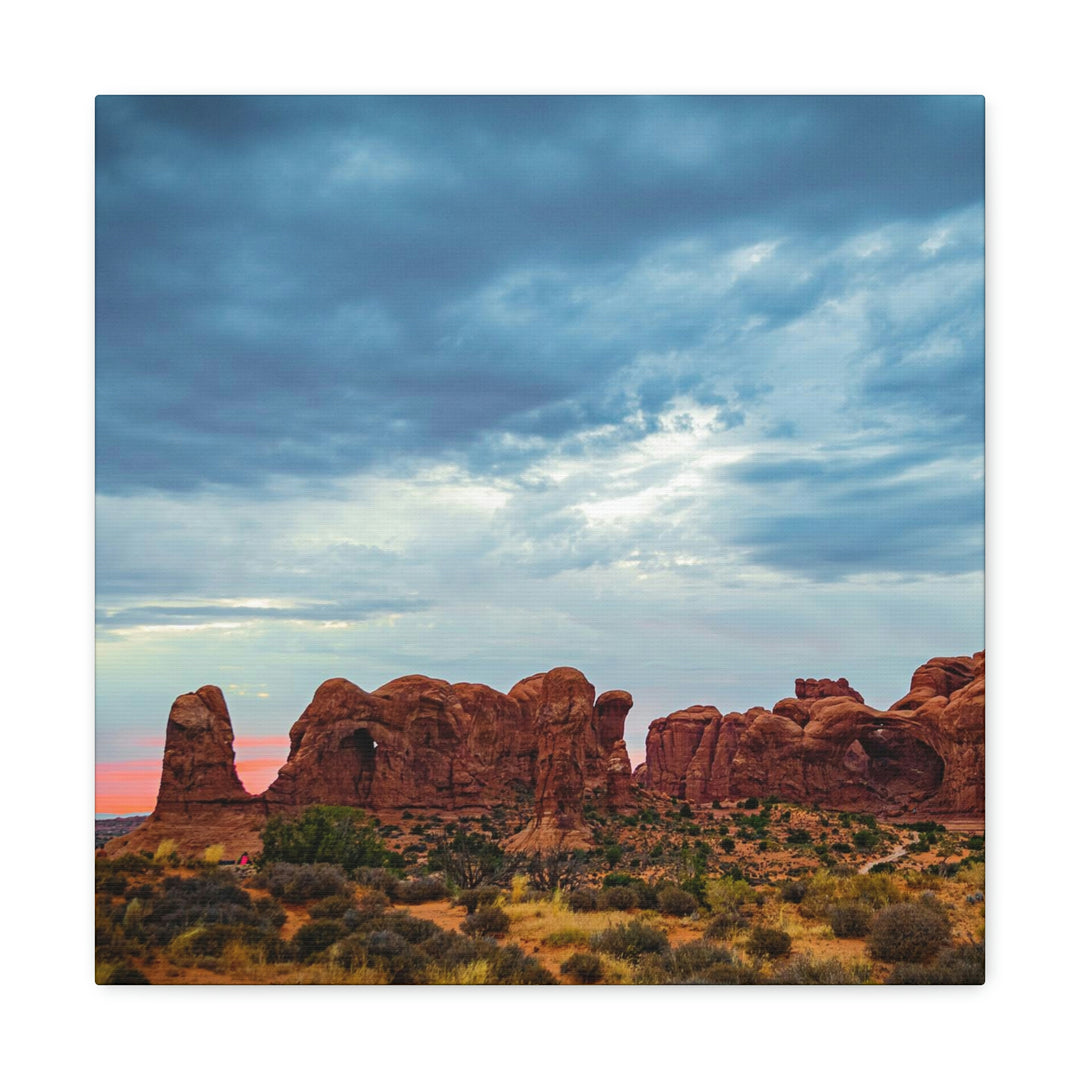 Arches at Sunset - Canvas