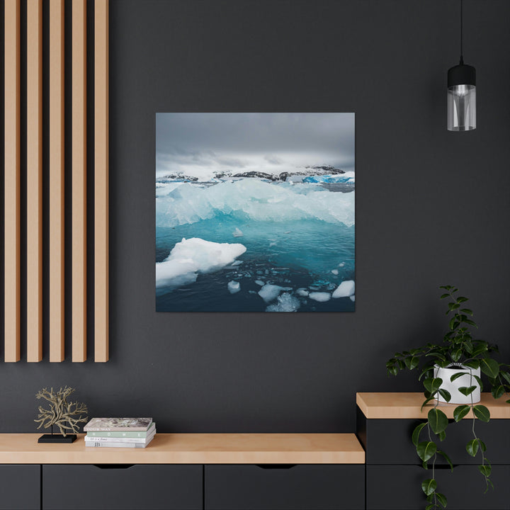 Floating Ice - Canvas