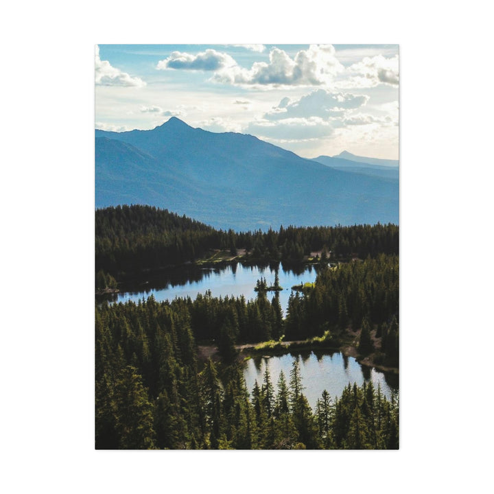 Cool Mountain Lakes - Canvas