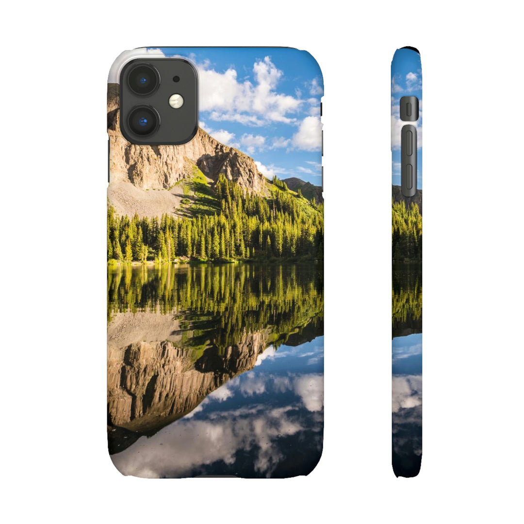 Mountain Scene Reflected - Phone Case