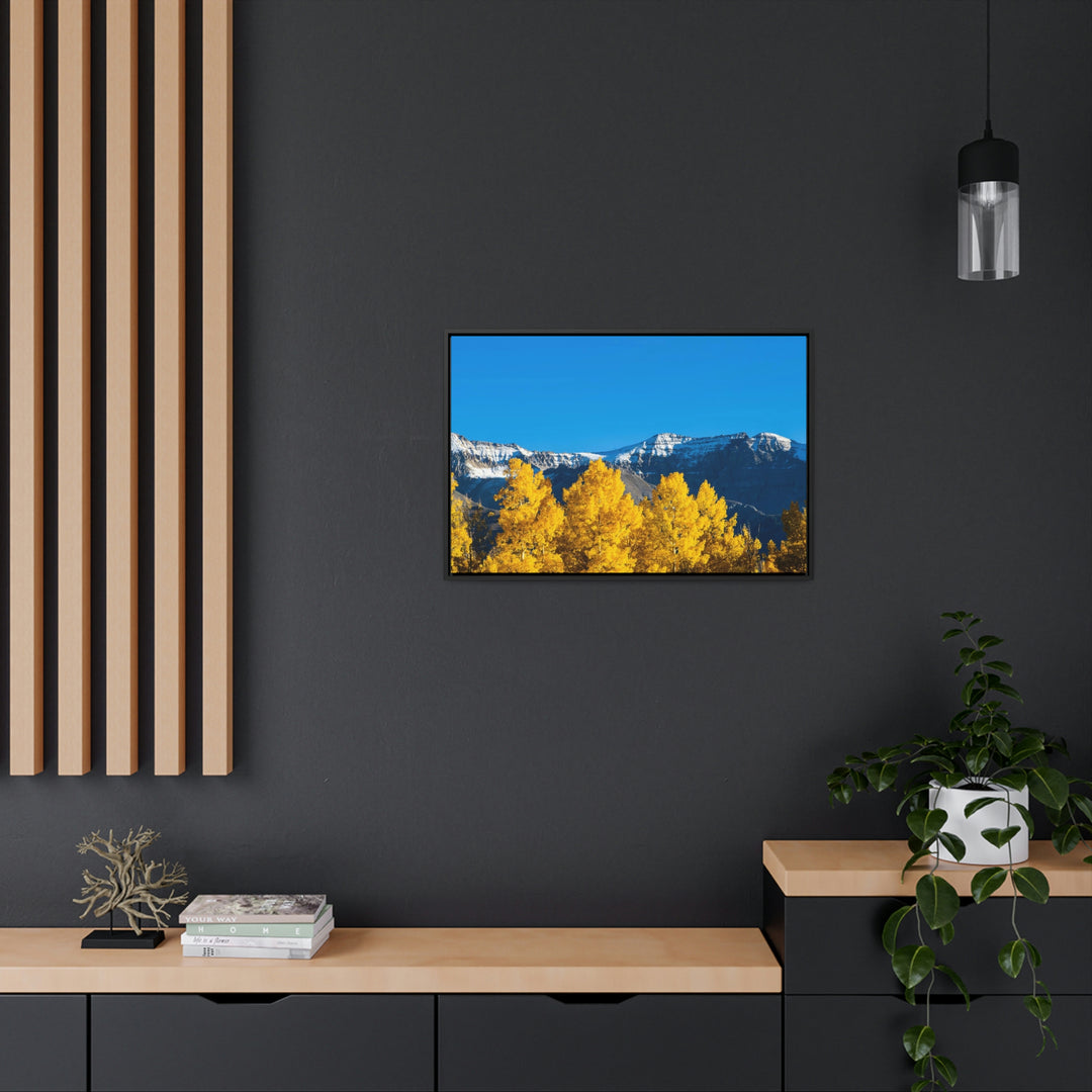 Golden Glow - Canvas with Frame