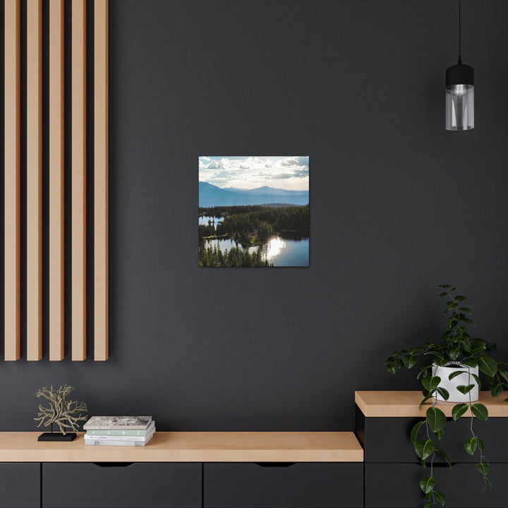 Cool Mountain Lakes - Canvas