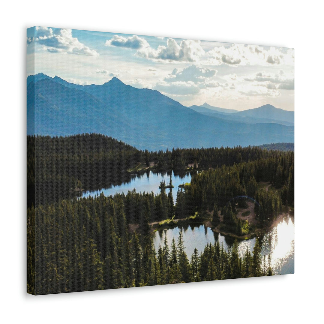 Cool Mountain Lakes - Canvas