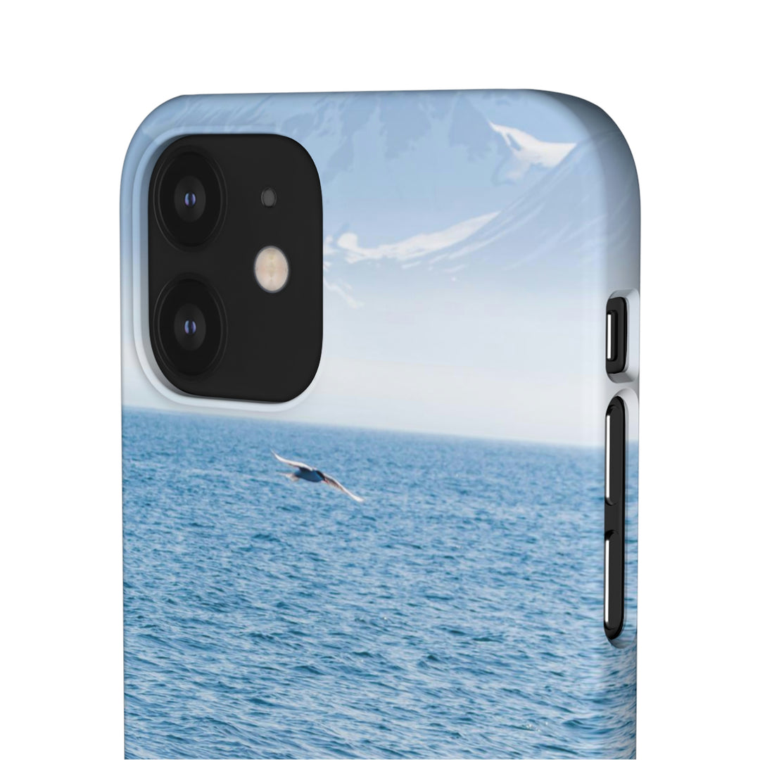 A Whale and A Mountain - Phone Case