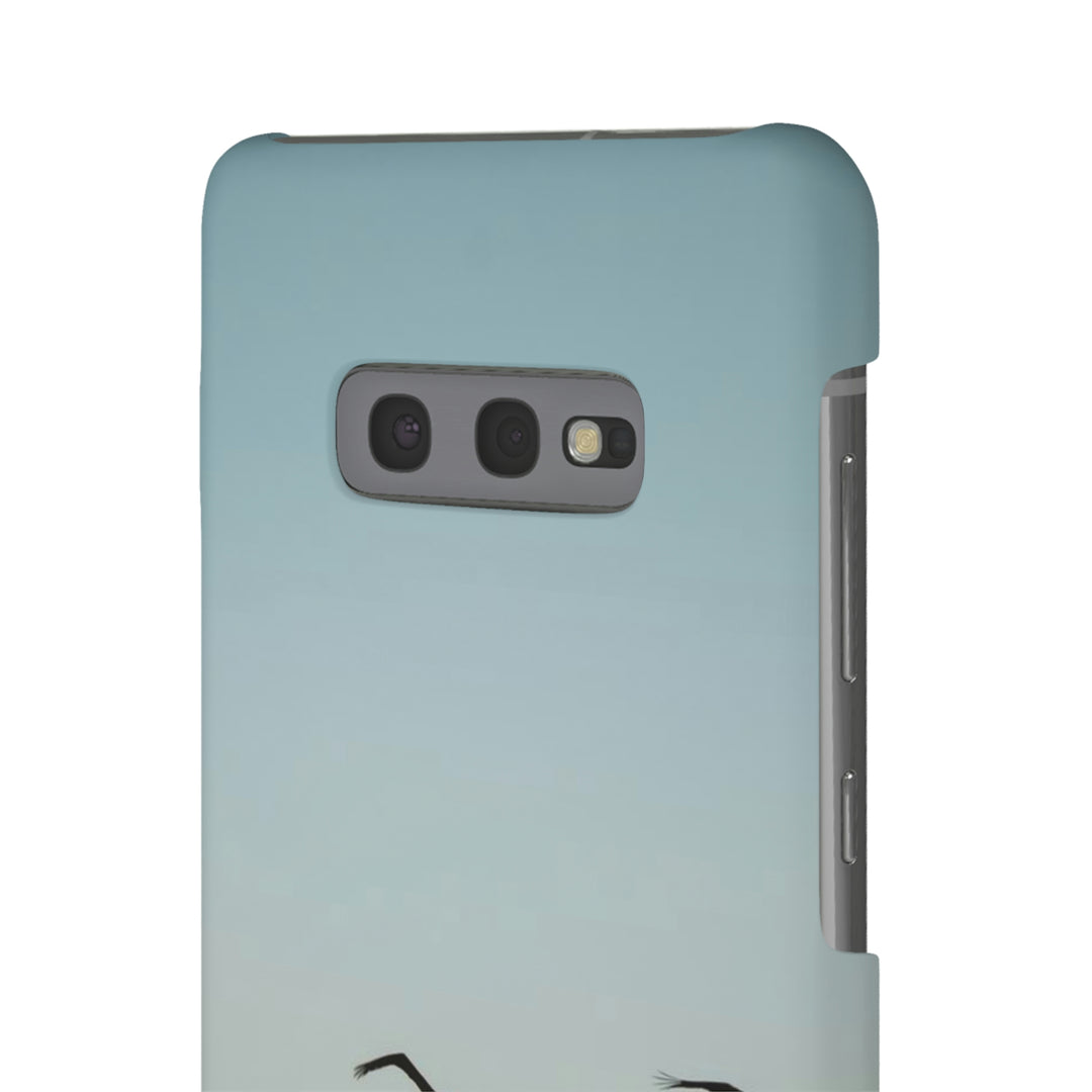 Brown Pelicans in Flight - Phone Case