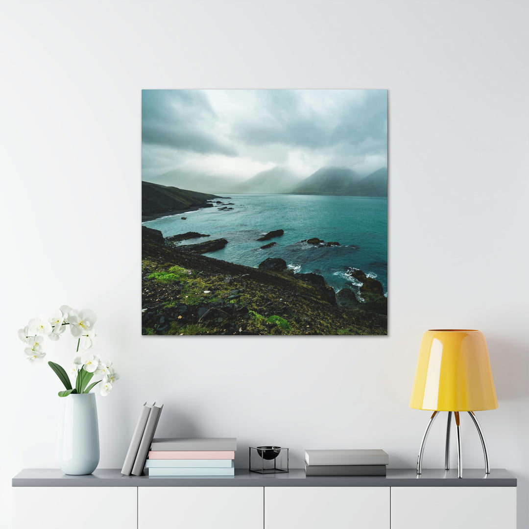 Mystical Mountain View - Canvas