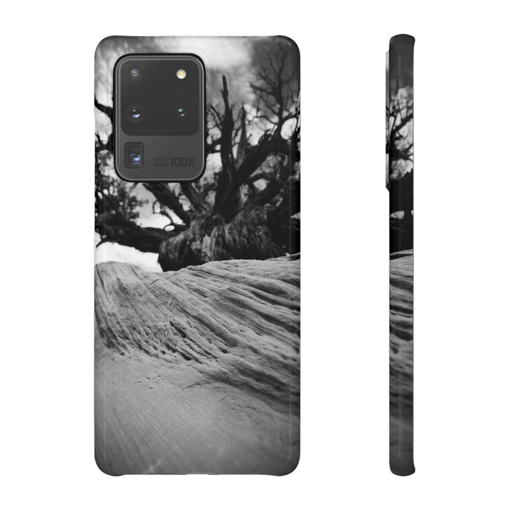 Desert Reach in Black and White - Phone Case