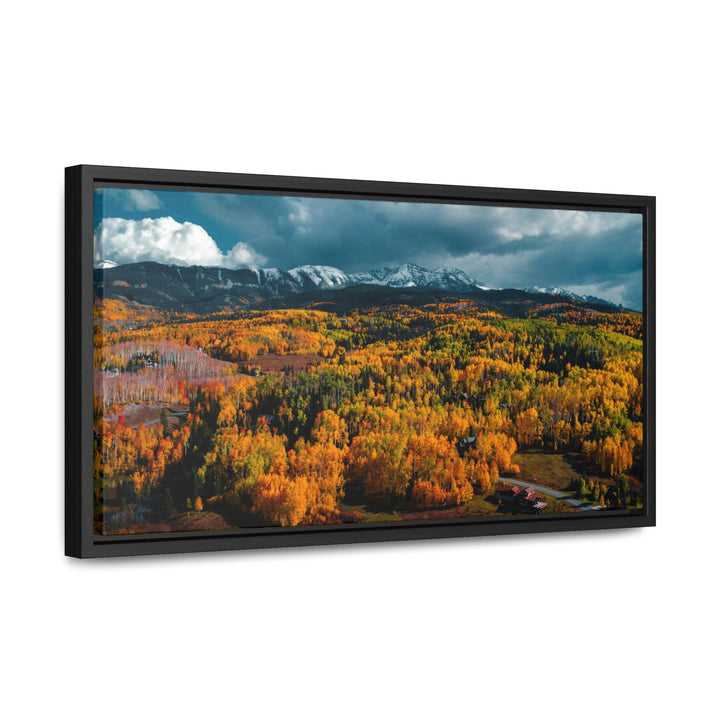 Golds of Autumn - Canvas with Frame