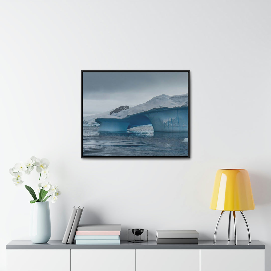 Textured Ice - Canvas with Frame