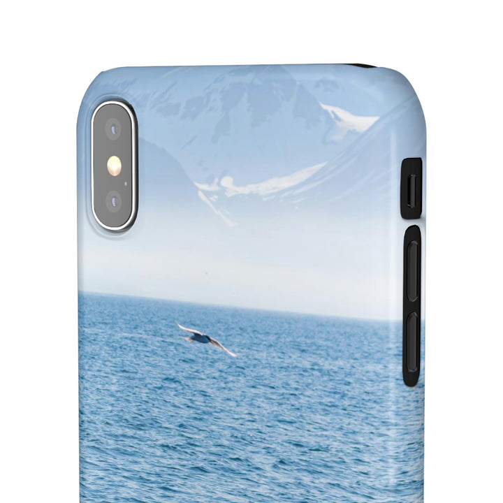 A Whale and A Mountain - Phone Case