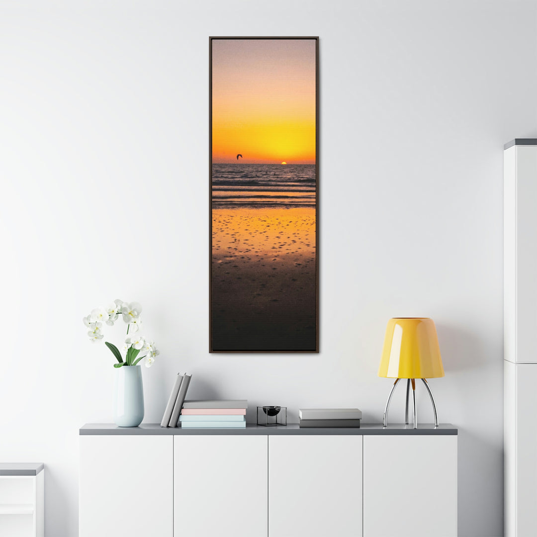 Sunrise on the Sea - Canvas with Frame