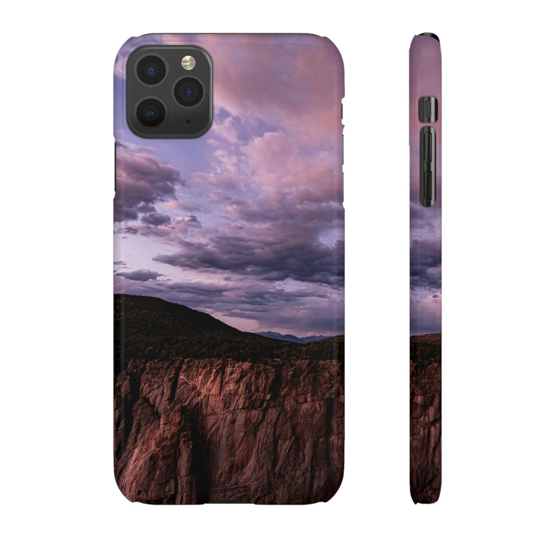 Painted Wall at Sunset Part 3 - Phone Case