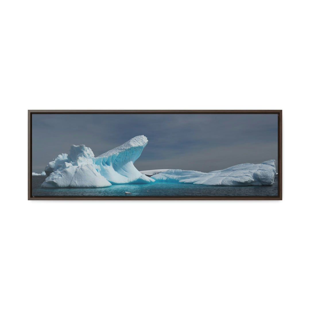 The Angles of an Iceberg - Canvas with Frame