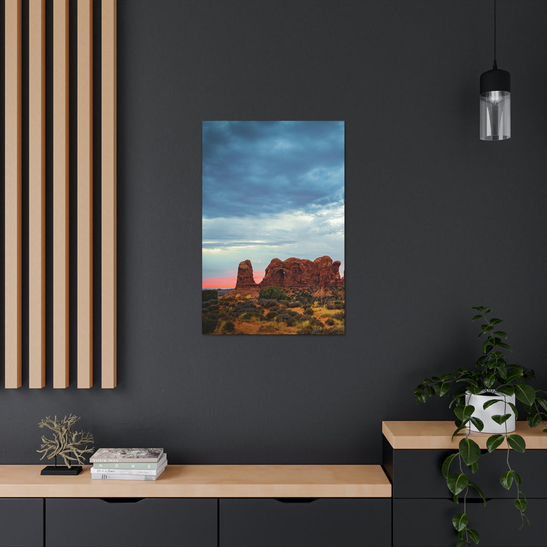 Arches at Sunset - Canvas