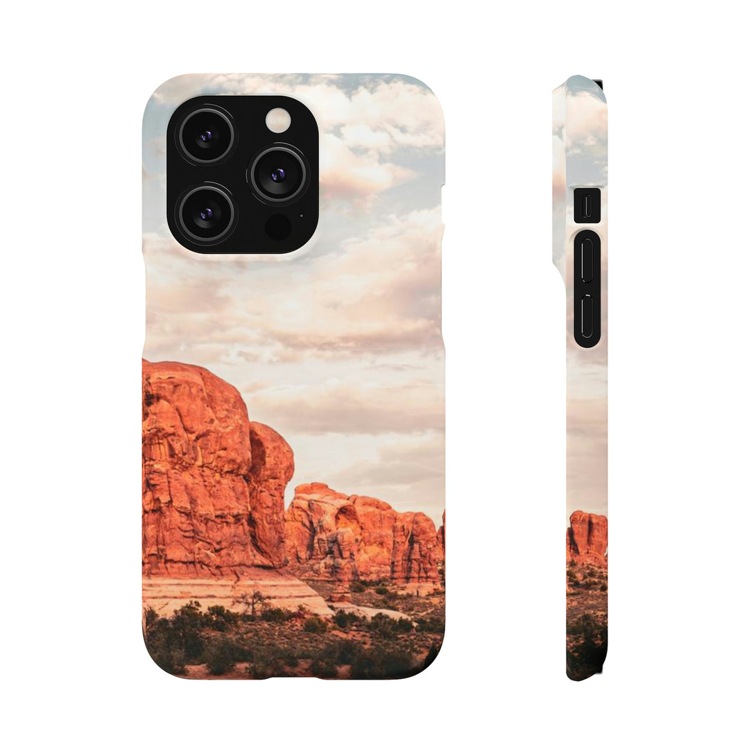 A Desert Sunset - Phone Case