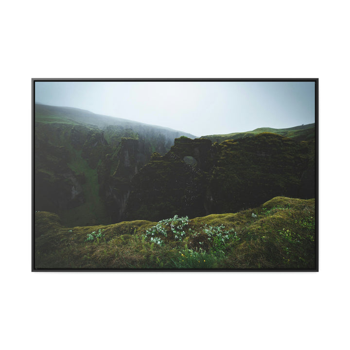 Mystical Canyon - Canvas with Frame