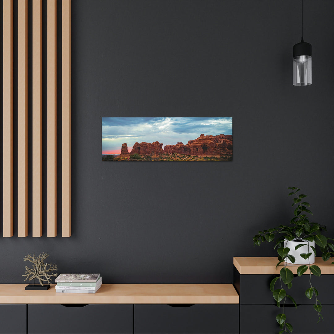 Arches at Sunset - Canvas