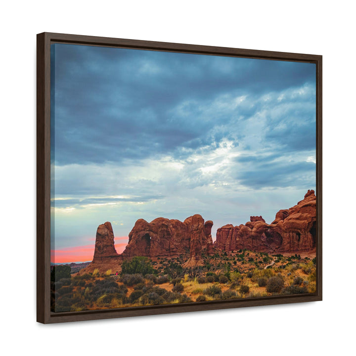 Arches at Sunset - Canvas with Frame