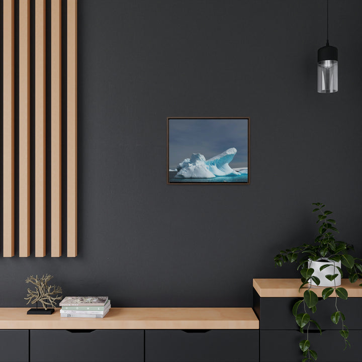 The Angles of an Iceberg - Canvas with Frame