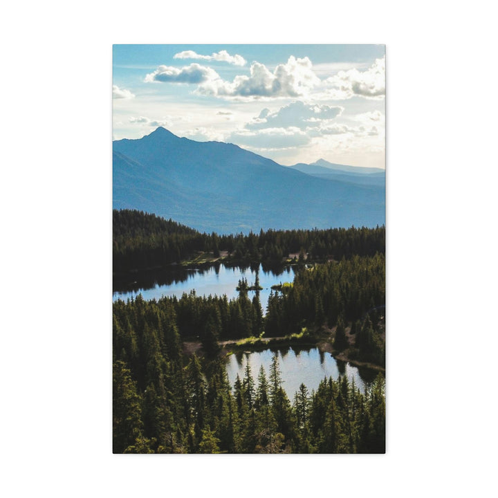 Cool Mountain Lakes - Canvas